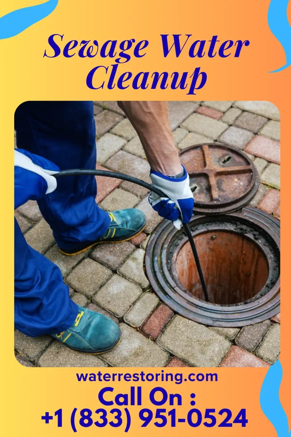 Sewage Water Cleanup in Denton, TX
